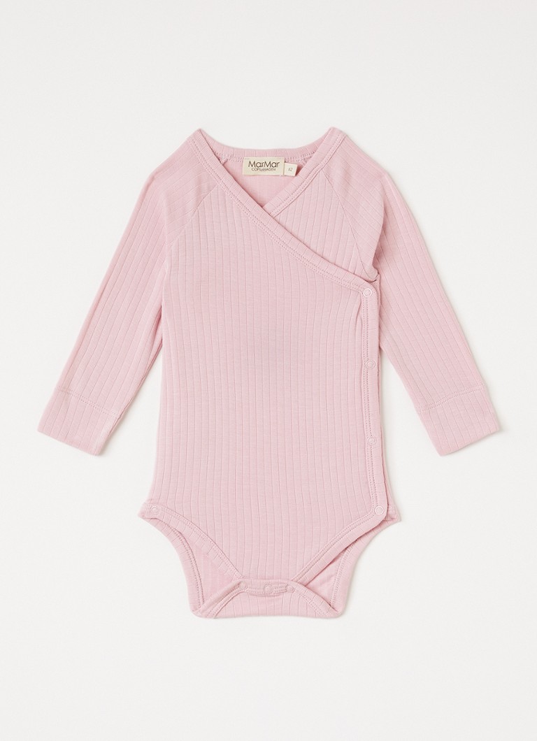 MarMar COPENHAGEN Jongens Belito romper in de kleur Roze, maat: 68
