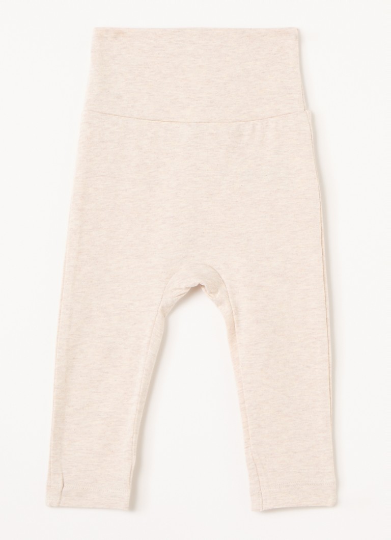 MarMar COPENHAGEN Jongens Piva skinny fit babybroek in katoenblend in de kleur Beige, maat: 68