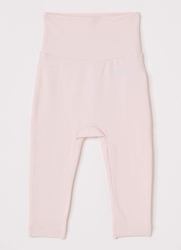 MarMar COPENHAGEN Jongens Piva skinny fit babybroek in katoenblend in de kleur Lichtroze, maat: 56