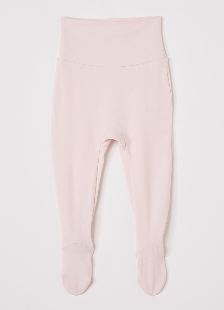 MarMar COPENHAGEN Jongens Pixa tapered fit babybroek in katoenblend in de kleur Lichtroze, maat: 56