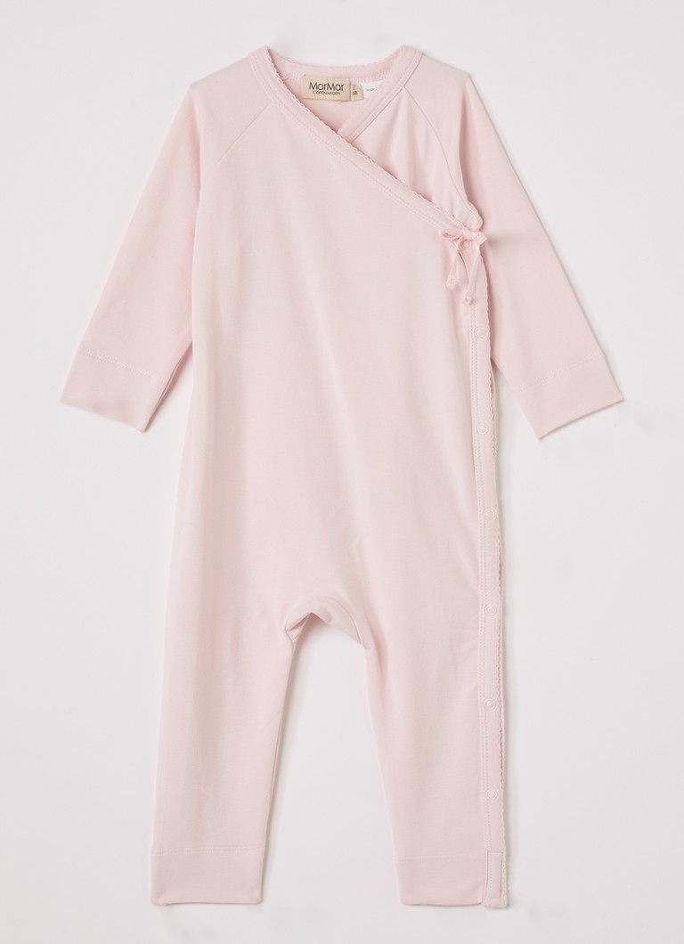 MarMar COPENHAGEN Jongens Rula babypak in katoenblend in de kleur Lichtroze, maat: 62