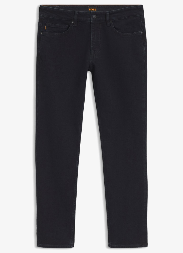 BOSS Heren Slim fit jeans met steekzakken in de kleur Blauw