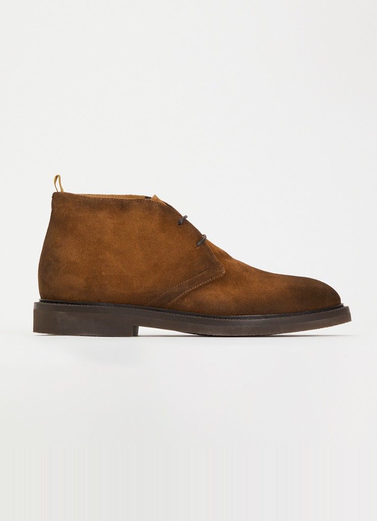 Giorgio Heren Veterboot van suède in de kleur Bruin, maat: 44