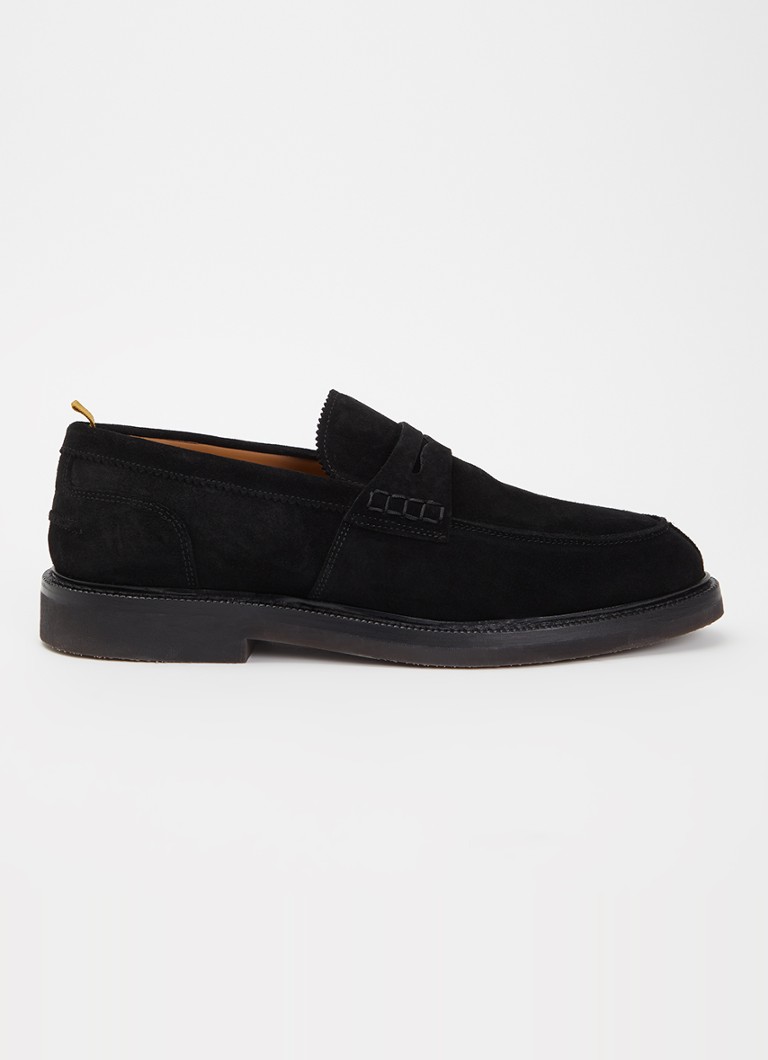 Giorgio Heren Loafer van suède in de kleur Zwart, maat: 42