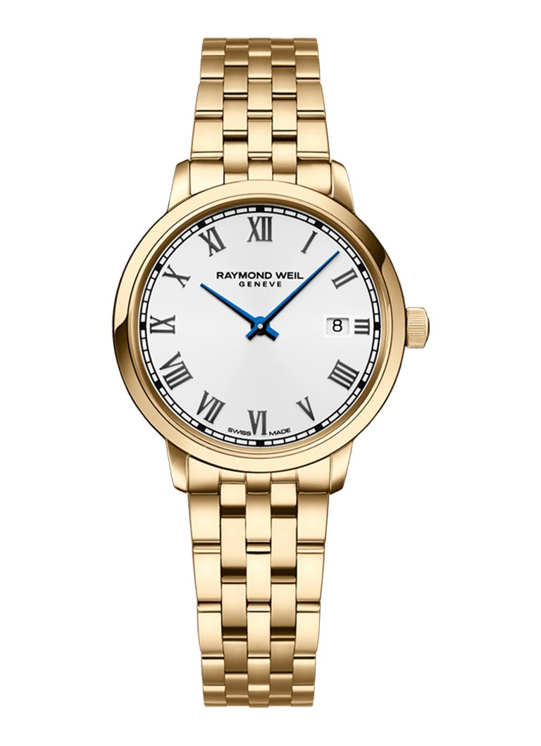 Raymond Weil Dames Toccata horloge 5985 -P-00359 in de kleur Goud, maat: 1 size