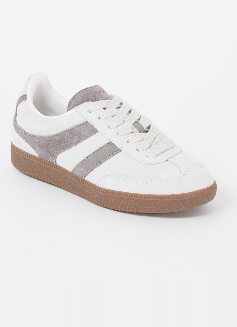 Sofie Schnoor Dames Sneaker van suède in de kleur Grijs