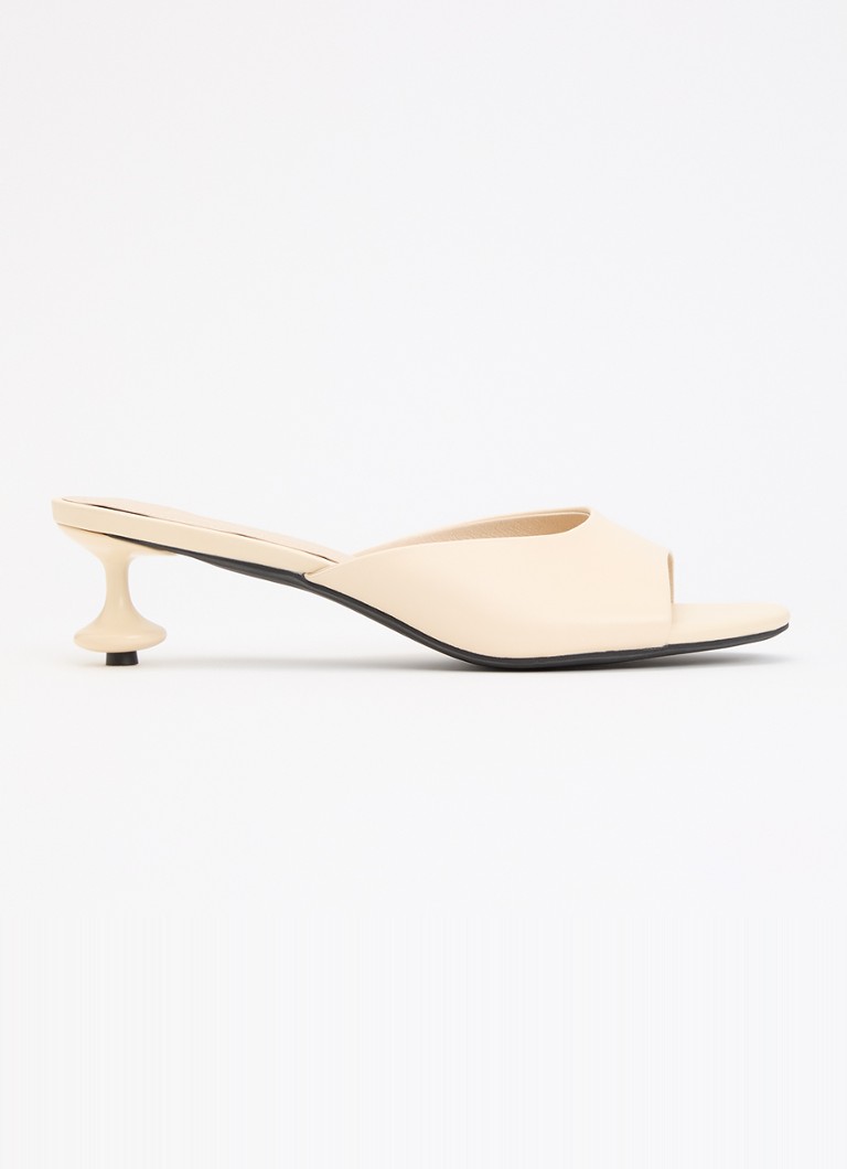 Sofie Schnoor Dames Charlysw muiltje van leer in de kleur Creme