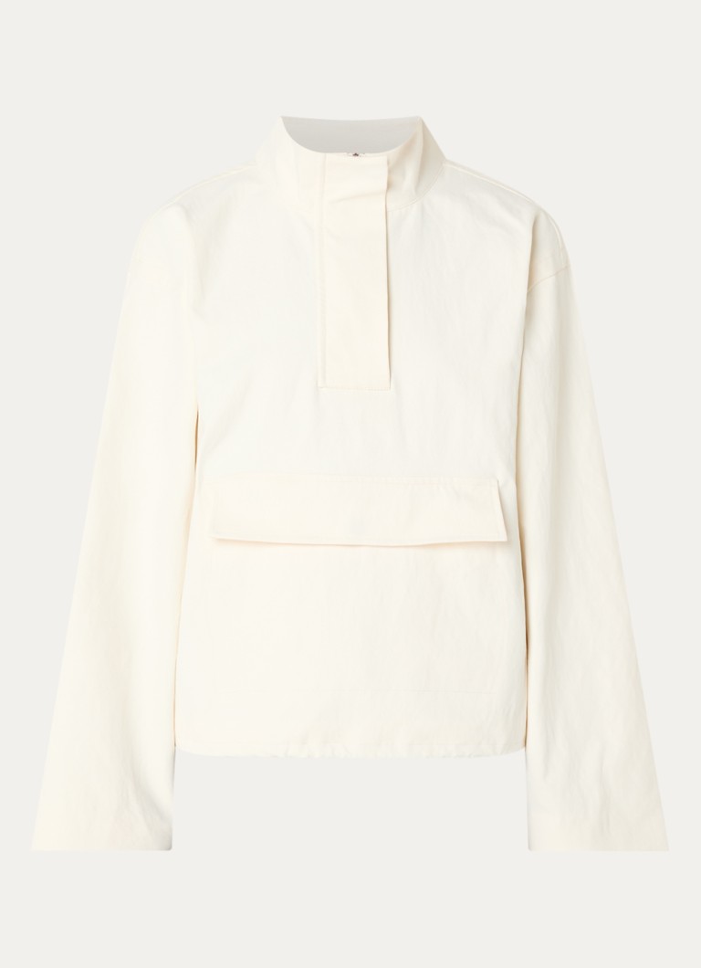 Sofie Schnoor Dames Laika anorak met steekzakken in de kleur Creme