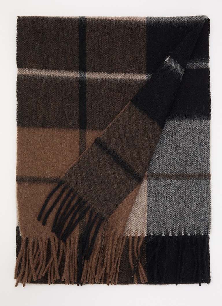 Sofie Schnoor Dames Klea sjaal van wol 170 x 35 cm in de kleur Bruin
