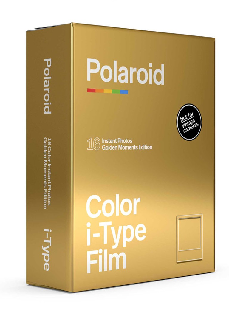 Polaroid I-Type Golden Moments Edition fotopapier set van 16 Steenrood - Deal