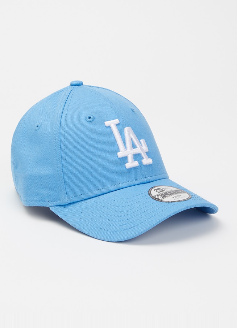 New Era Jongens Pet met logoborduring in de kleur Lichtblauw, maat: CHLD
