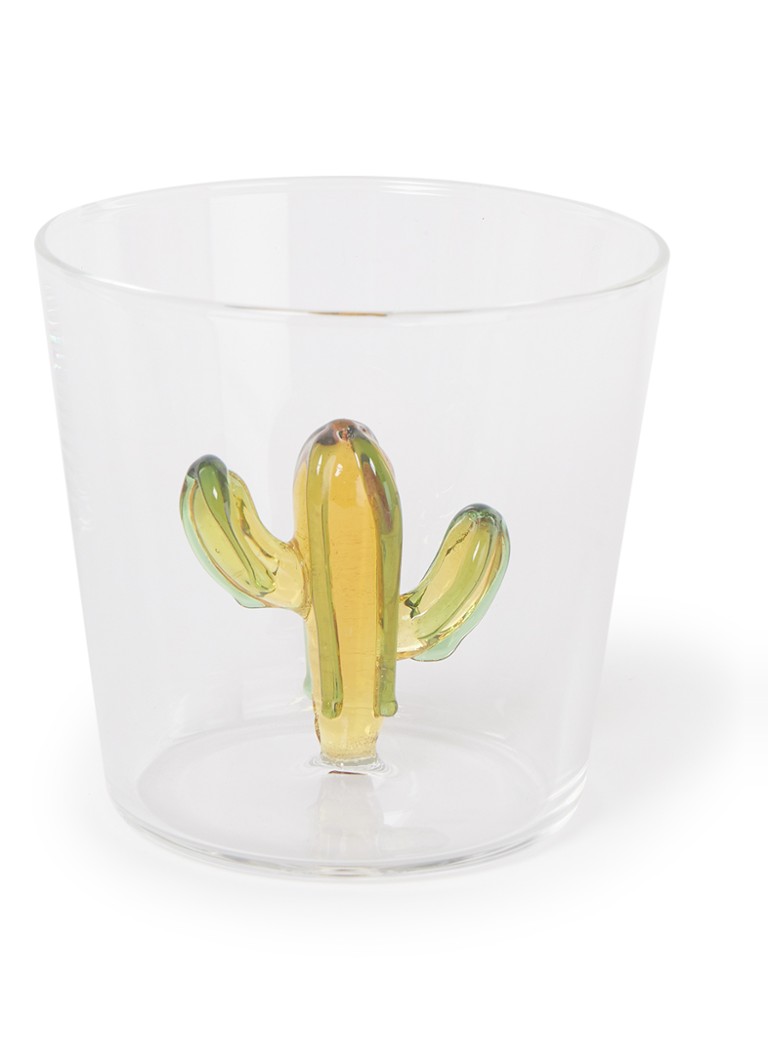 Ichendorf Milano Cactus Green-Amber waterglas 35 cl Transparant - Deal
