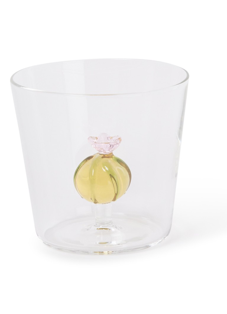 Ichendorf Milano Cactus Pink Flower waterglas 35 cl Transparant - Deal
