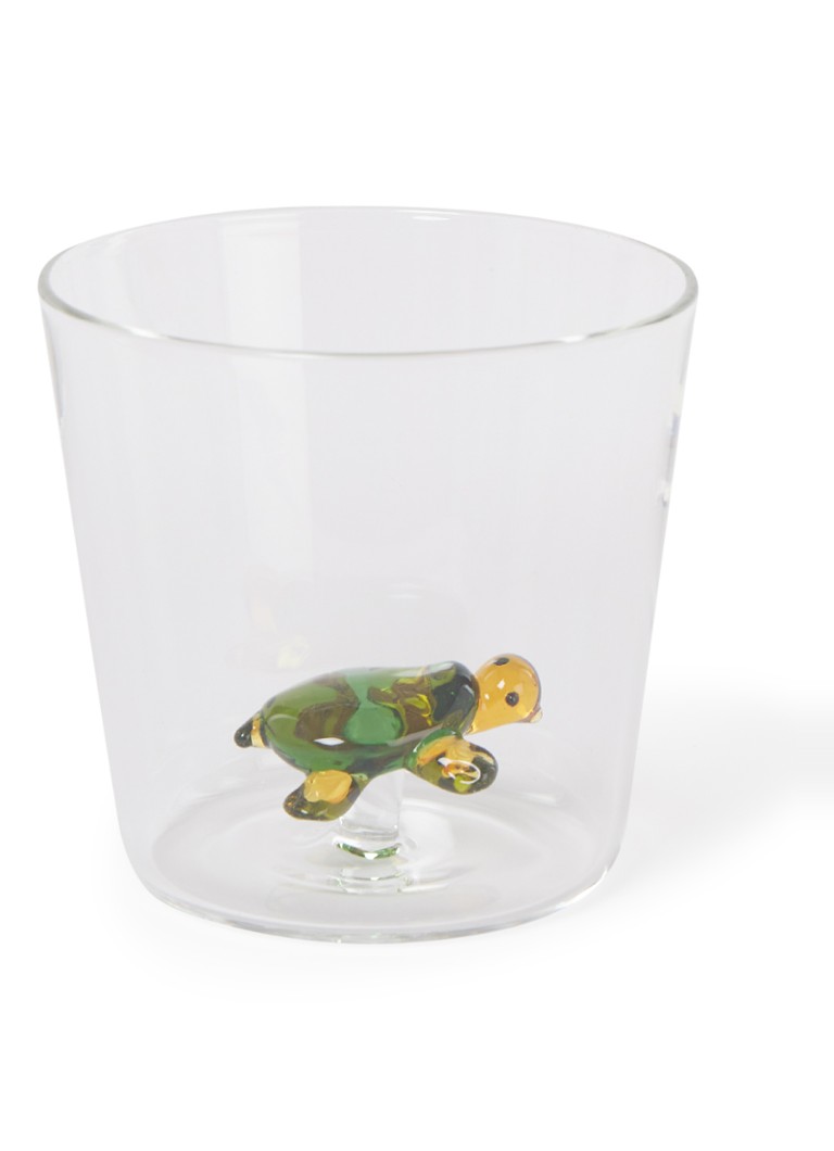 Ichendorf Milano Green Turtle waterglas 35 cl Transparant - Deal