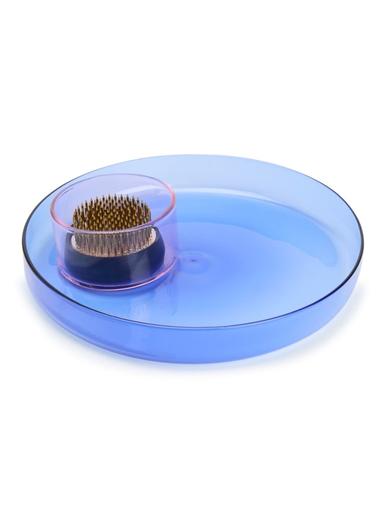 Ichendorf Milano Kenzan Ikebana schaal 15 cm 3-delig Blauw - Deal