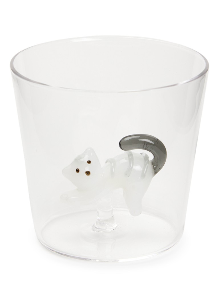 Ichendorf Milano White Cat Grey Tail waterglas 35 cl Transparant - Deal
