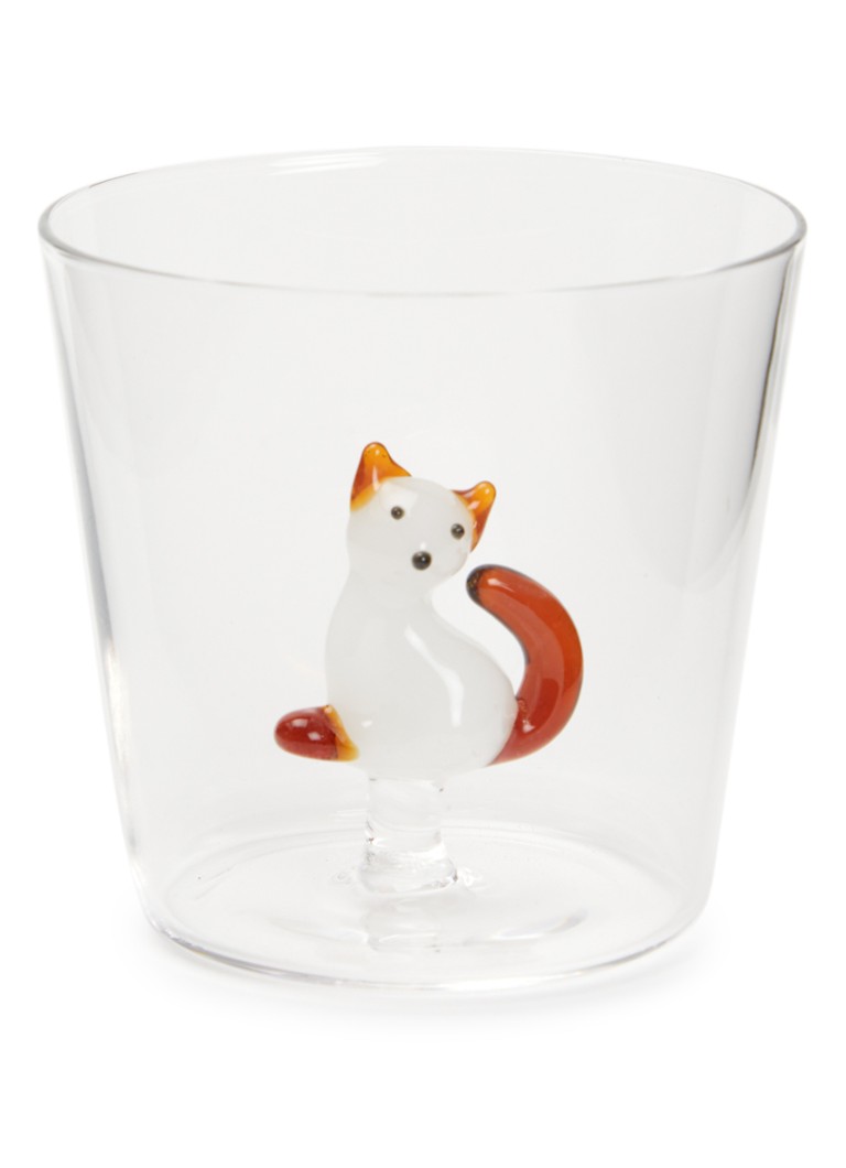Ichendorf Milano Tabby Cat waterglas 35 cl Transparant - Deal
