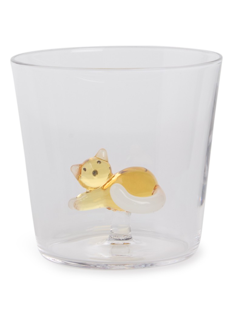 Ichendorf Milano Tabby Cat waterglas 35 cl Transparant - Deal