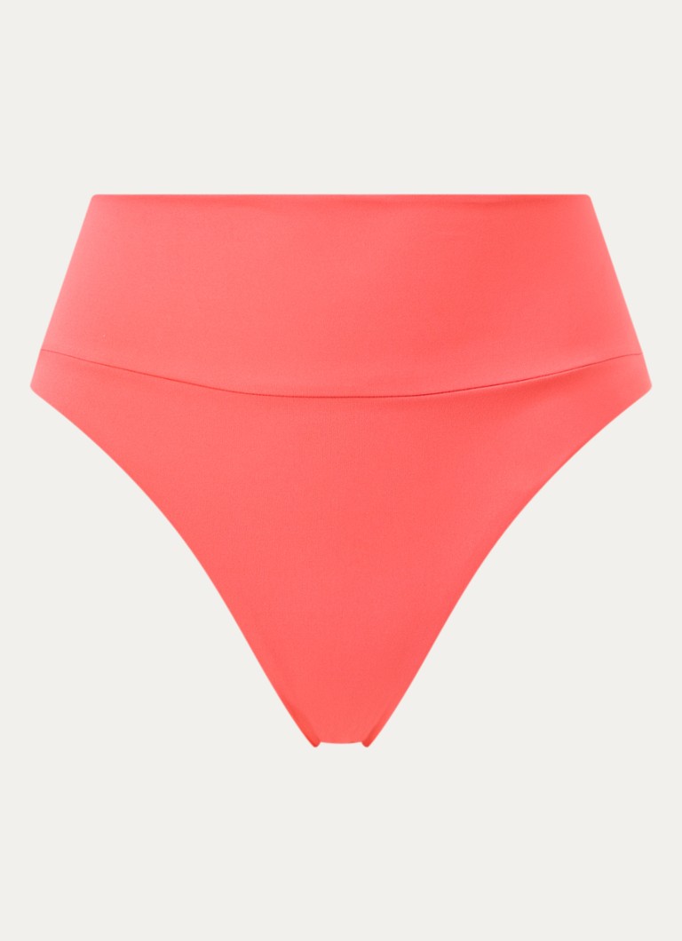 Chantelle Dames Icon high waisted bikinislip in de kleur Koraalroze