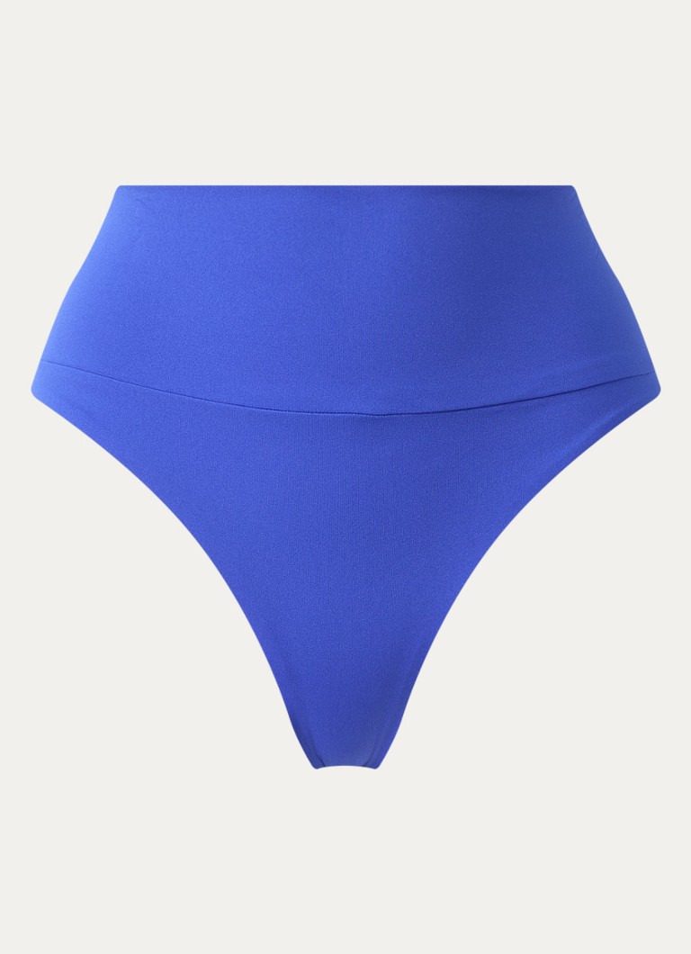 Chantelle Dames Icon high waisted bikinislip in de kleur Kobaltblauw