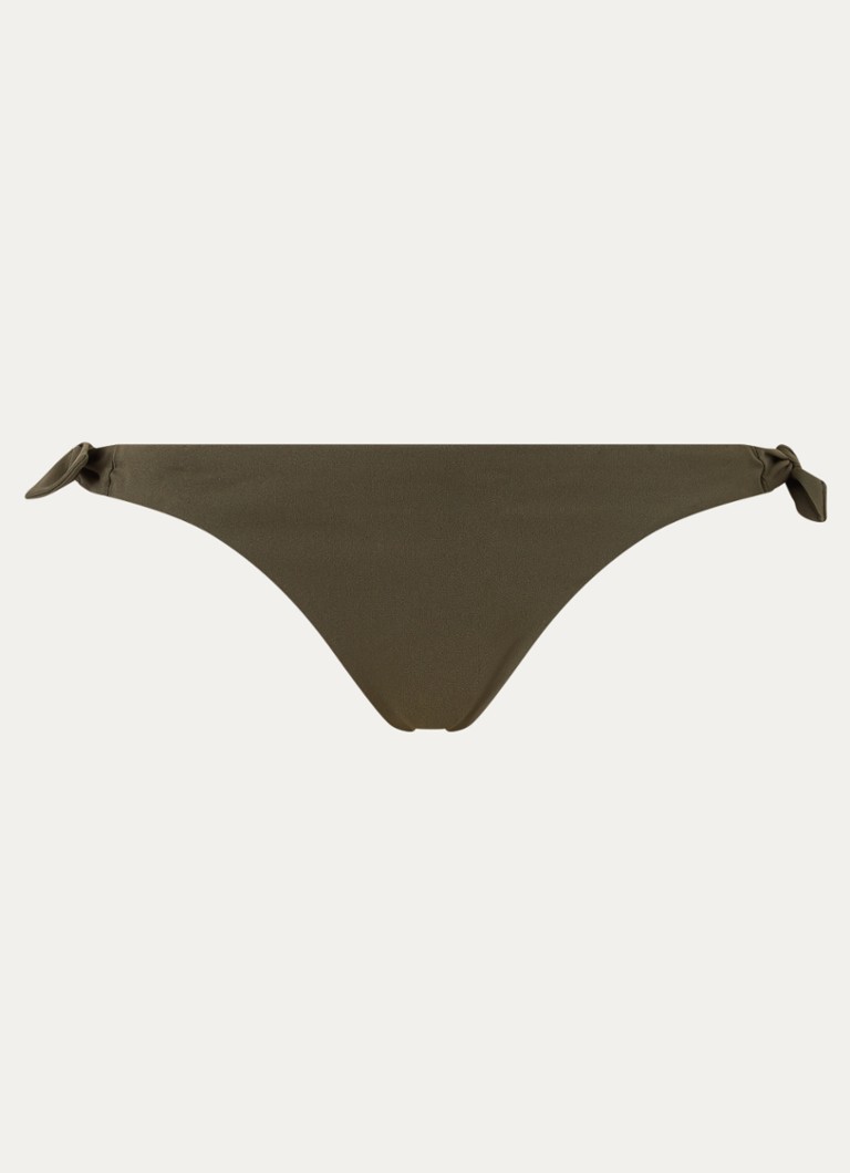 Chantelle Dames Bikinislip met gestrikt detail in de kleur Bronsgroen