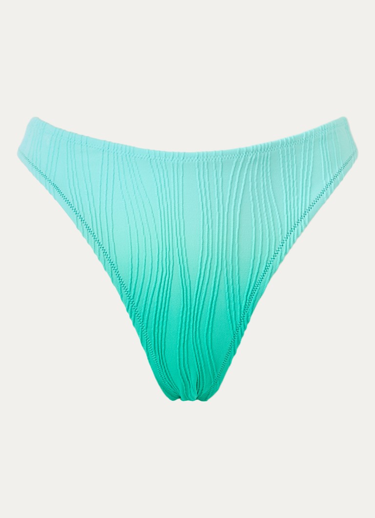 Chantelle Dames Tanga bikinislip met structuur in de kleur Turquoise