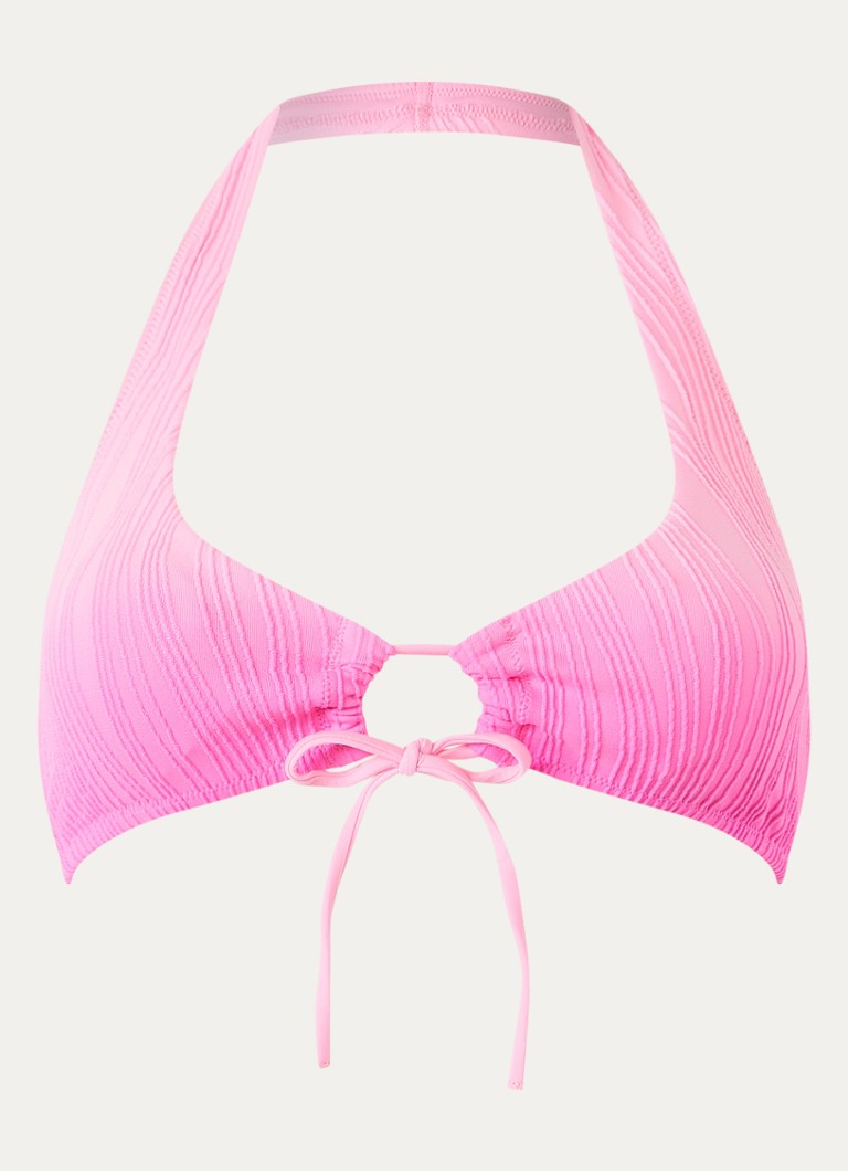 Chantelle Dames Bikinitop met uitneembare vulling en structuur in de kleur Roze