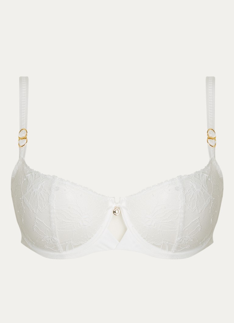 Chantelle Dames Orchids balconette bh van kant in de kleur Wit