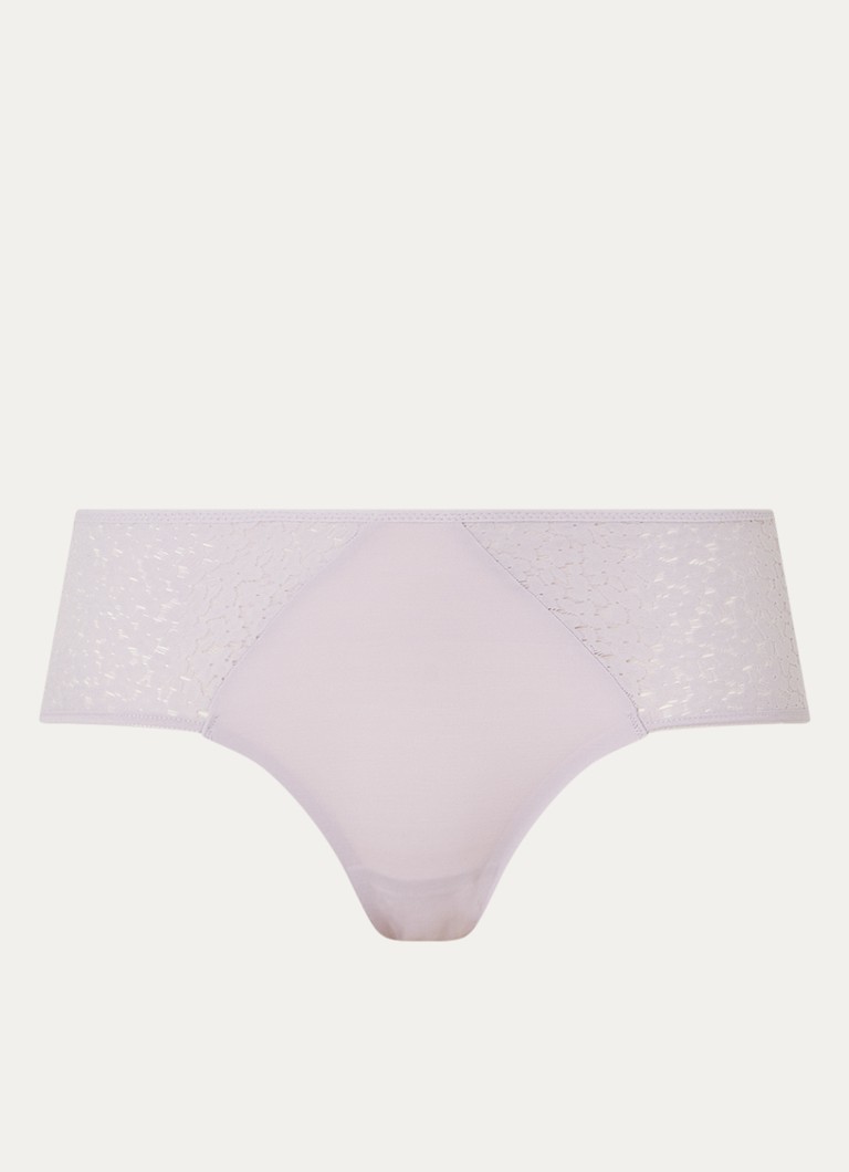 Chantelle Dames Norah shorty met kant in de kleur Lichtpaars