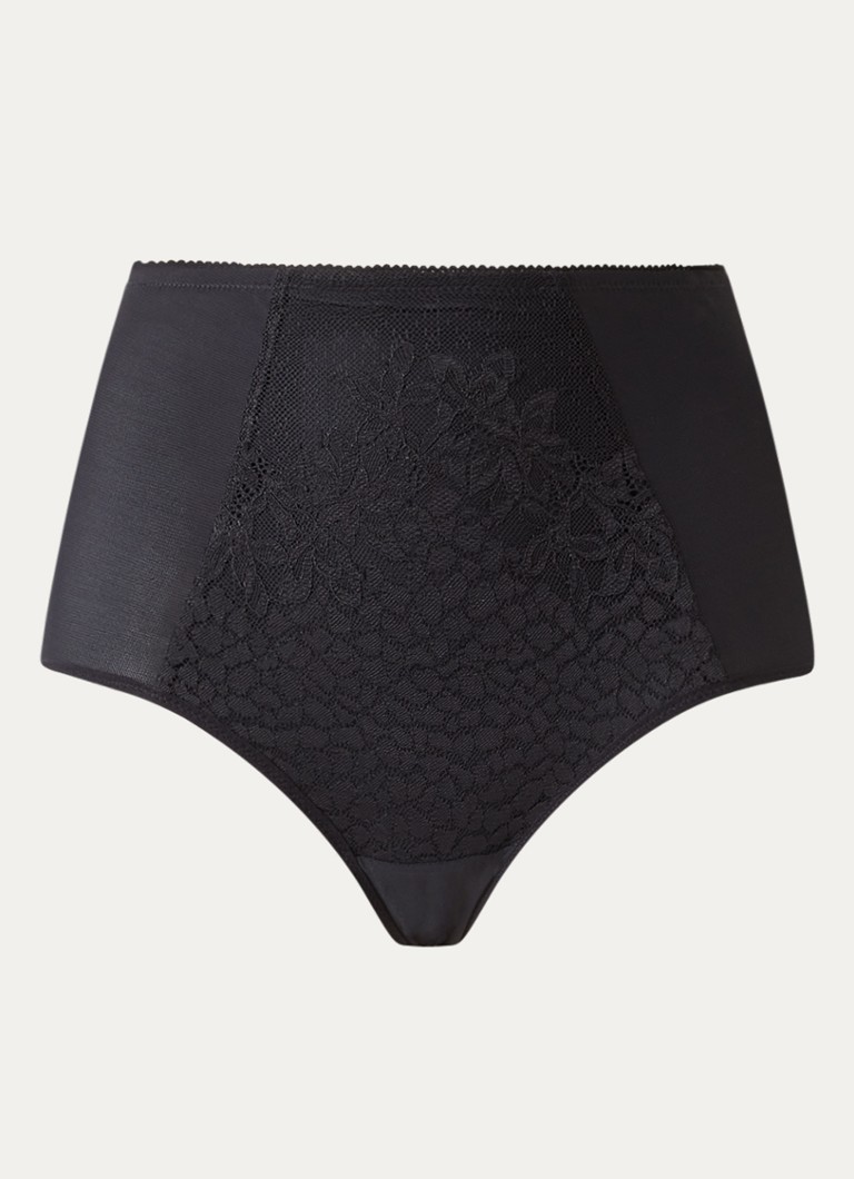 Chantelle Dames High waisted slip met kant in de kleur Zwart