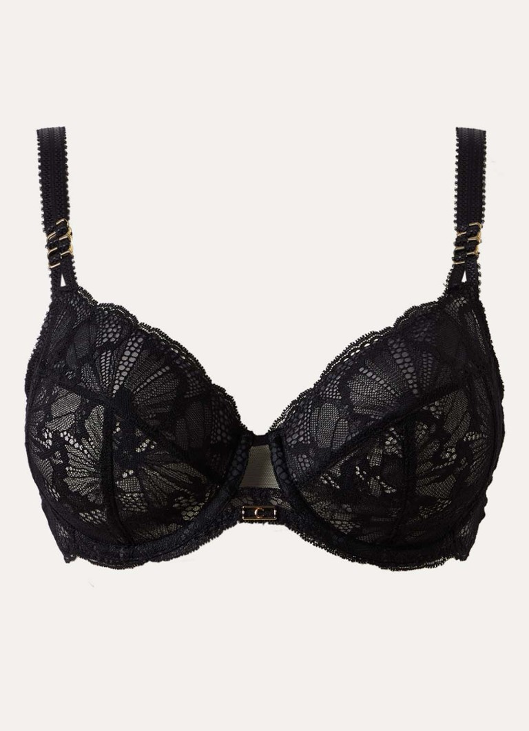 Chantelle Dames Muse beugel bh van kant in de kleur Zwart