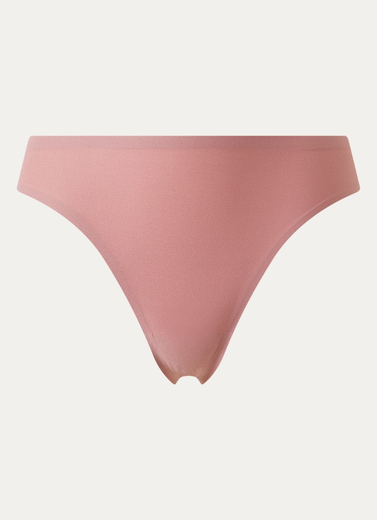 Chantelle Dames Naadloze string in de kleur Roze