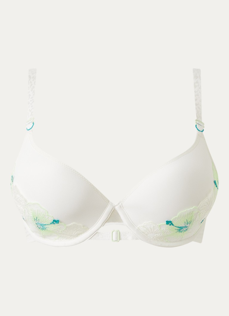 Chantelle Dames Daydream beugel bh met overlay van kant in de kleur Lichtgroen