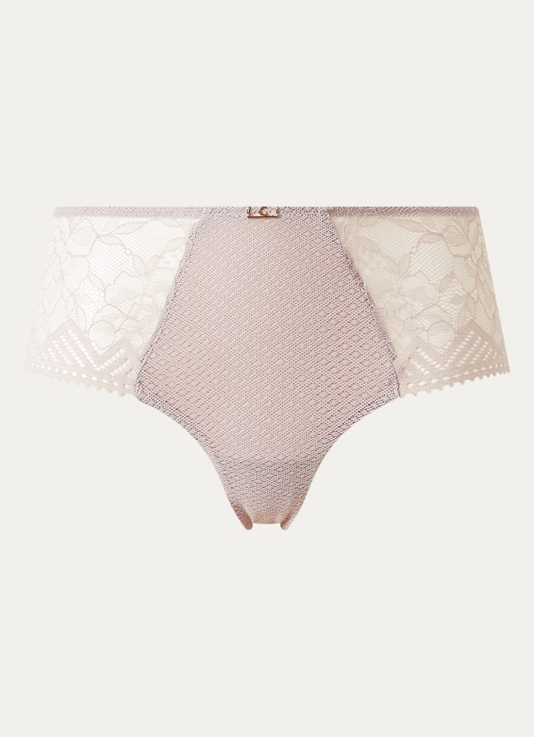 Chantelle Dames Origins hipster van kant in de kleur Taupe