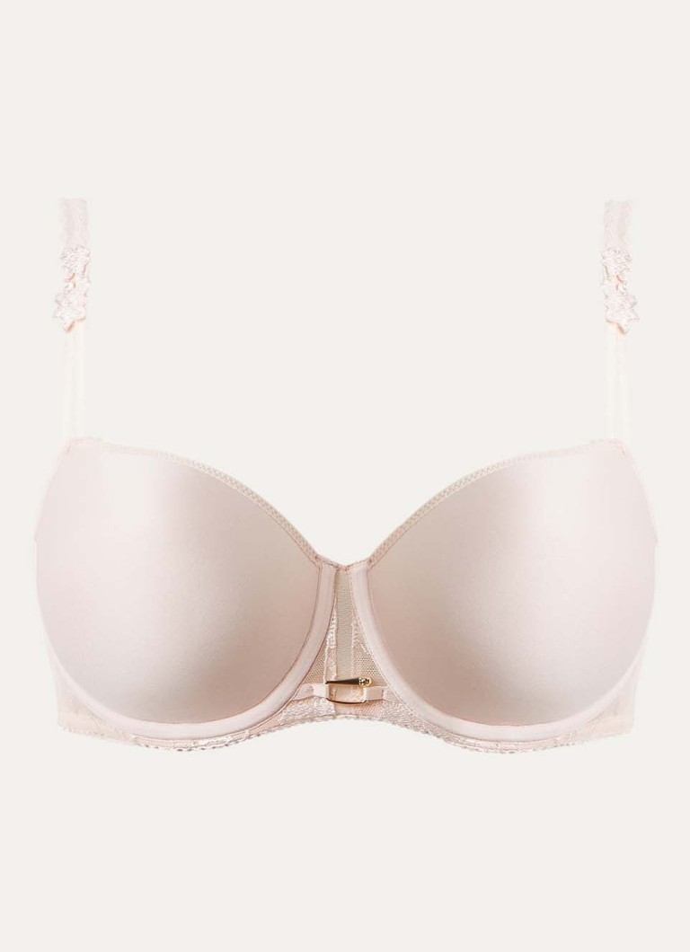 Chantelle Dames Voorgevormde T-shirt bh met kant in de kleur Creme