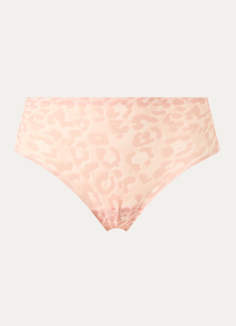 Chantelle Dames One-size-fits-all naadloze hipster met print in de kleur Abrikoos