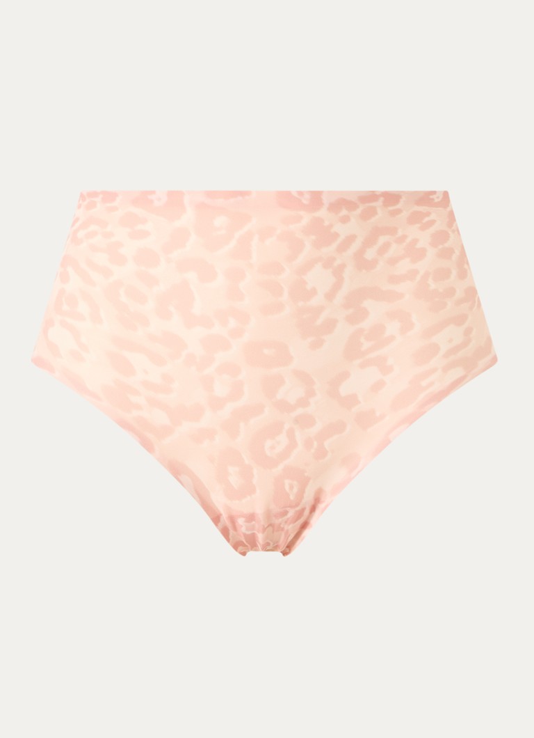 Chantelle Dames One-size-fits-all high waisted naadloze slip in de kleur Abrikoos