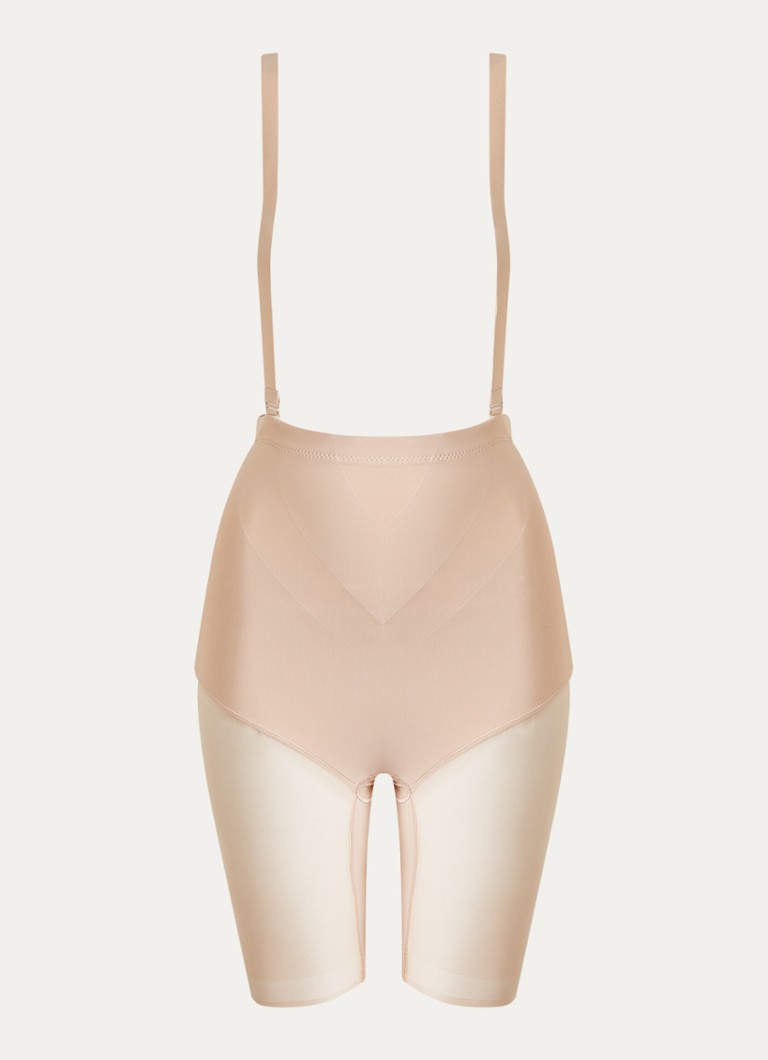 Chantelle Dames Glam Shaping high waisted corrigerende short in de kleur Lichtroze