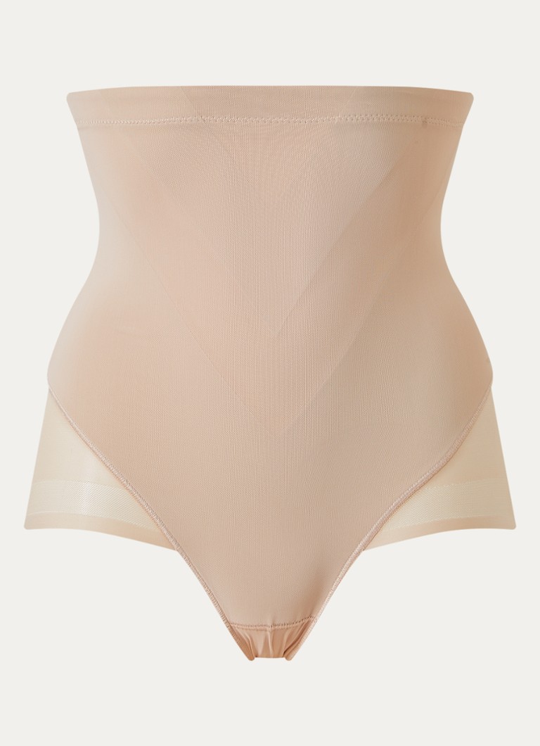 Chantelle Dames Glam Shaping high waisted corrigerende slip in de kleur Creme