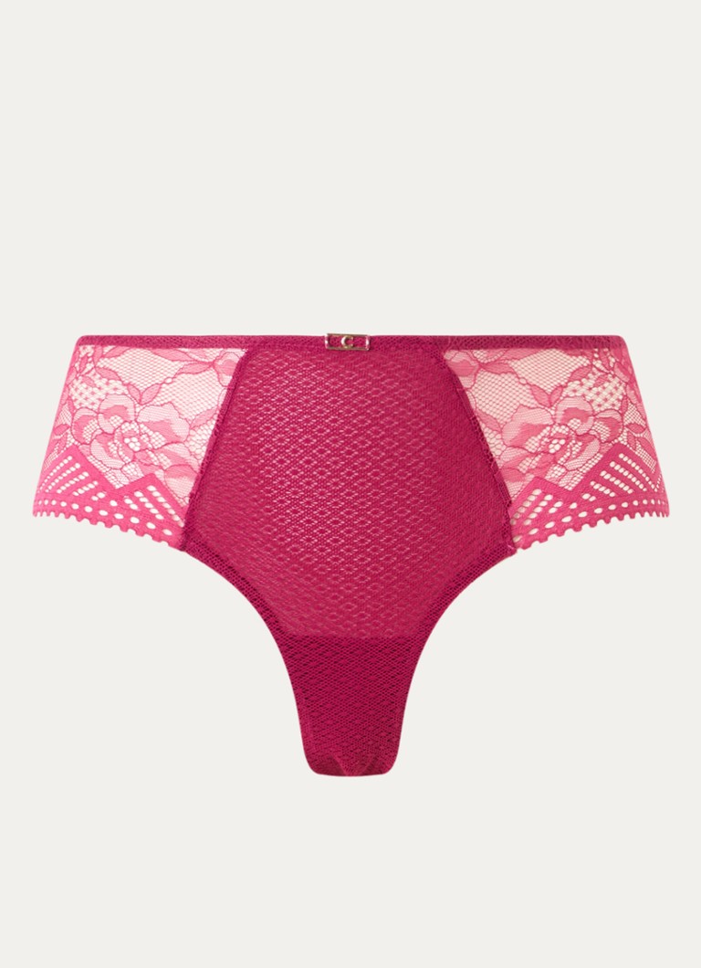 Chantelle Dames Origins hipster van kant in de kleur Fuchsia