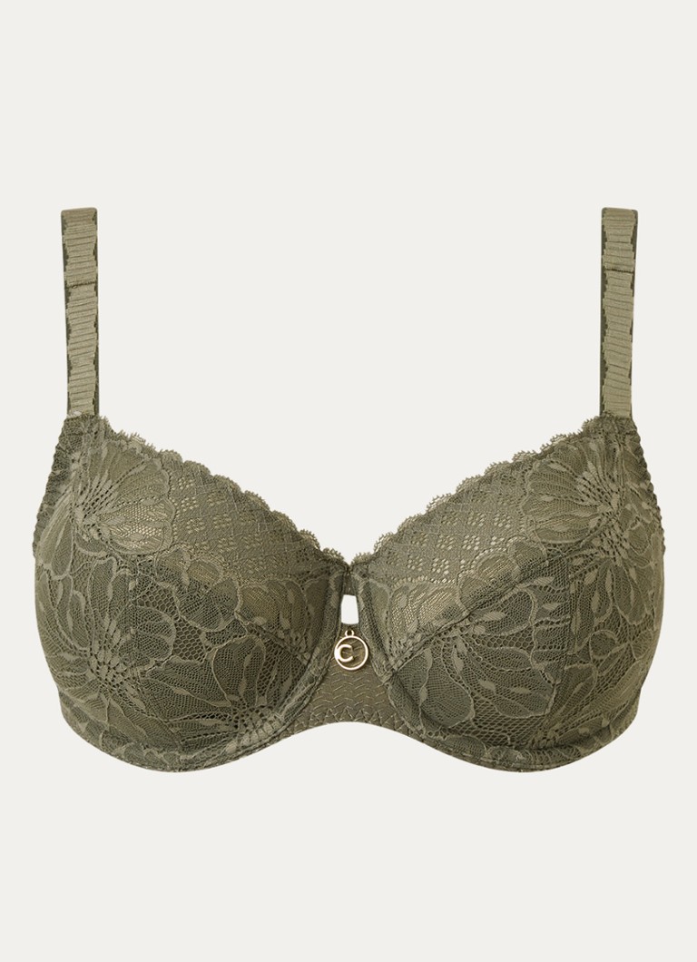 Chantelle Dames Sublime beugel bh van kant in de kleur Bronsgroen