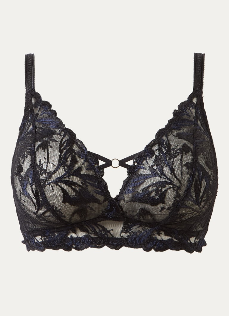 Chantelle Dames Illusion bralette van kant in de kleur Zwart