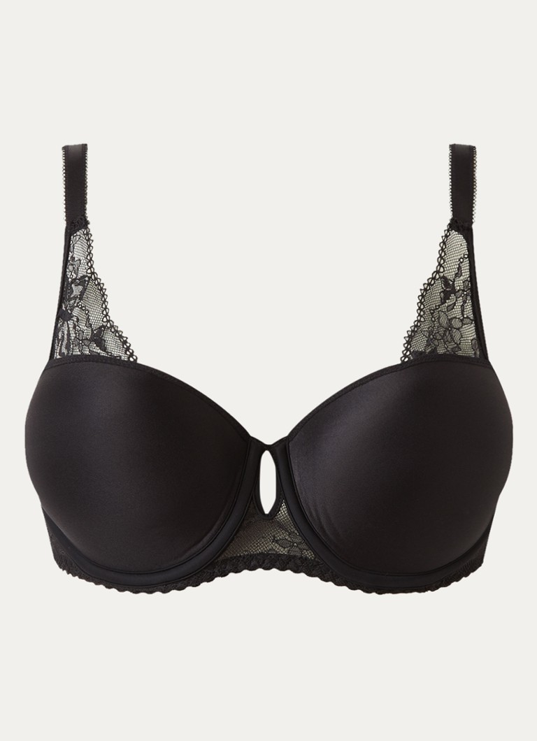 Chantelle Dames Kiss voorgevormde balconette bh met kant in de kleur Zwart