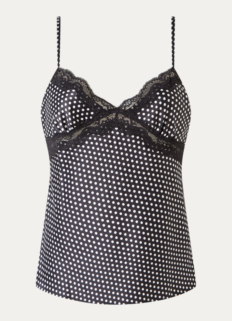 Chantelle Dames Gloss nachthemd met print in de kleur Wit