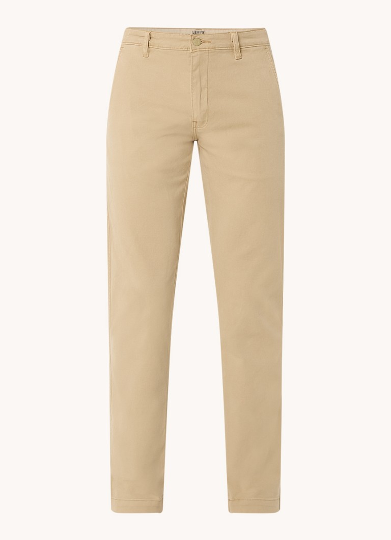 Levi's Heren Tapered fit chino met steekzakken in de kleur Khaki