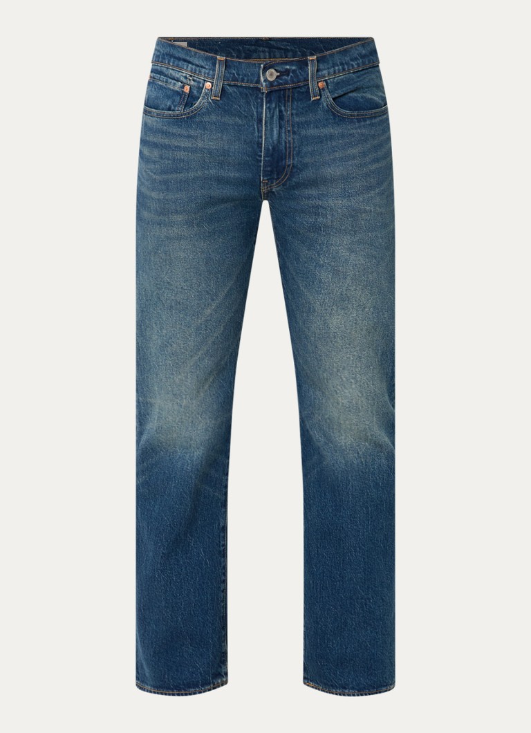Levi's Heren 527 slim fit jeans met donkere wassing in de kleur Indigo