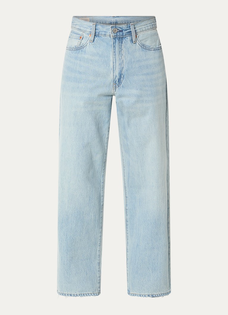 Levi's Heren Straight leg jeans met steekzakken in de kleur Indigo
