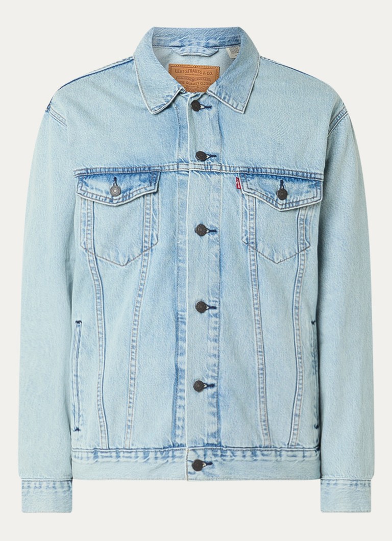 Levi's Heren Spijkerjas met borst- en steekzakken in de kleur Indigo