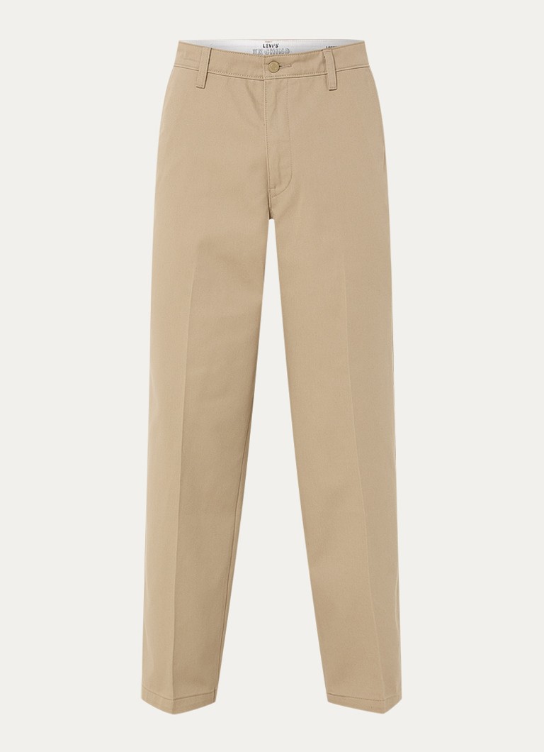 Levi's Heren XX straight fit chino met steekzakken in de kleur Khaki