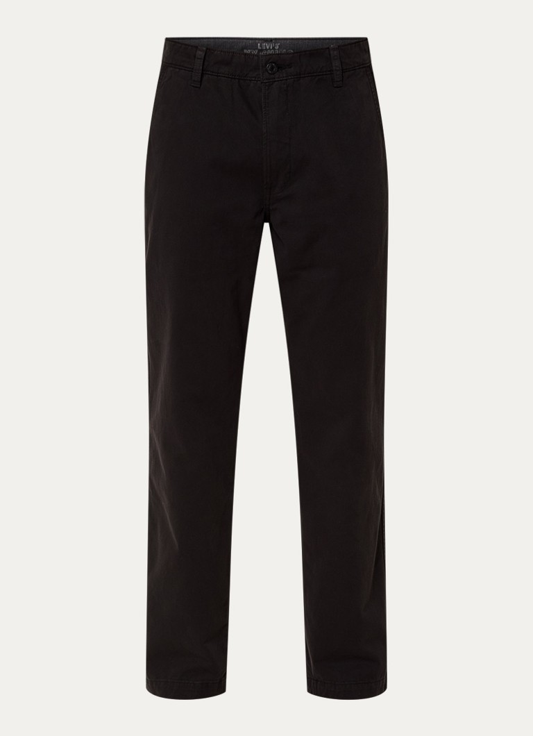 Levi's Heren XX straight fit chino met steekzakken in de kleur Zwart